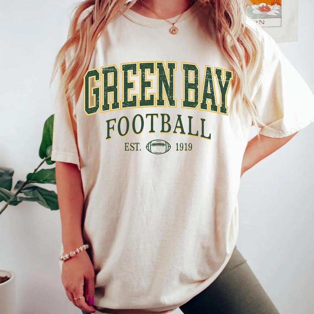 Green Bay Football Shirt S Game Day Tee Football Fan Gift 5